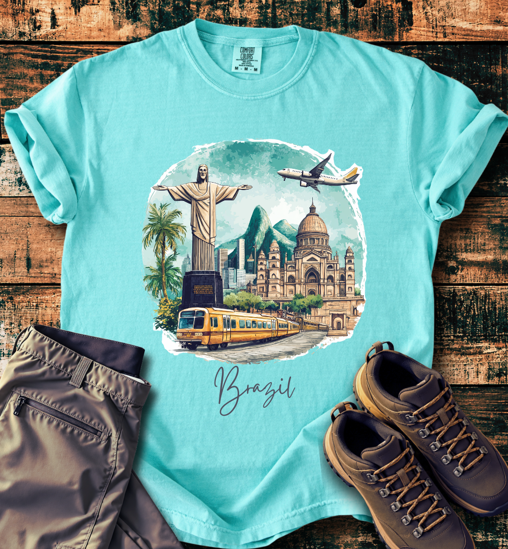 Brazil Rio Landmarks T-Shirt
