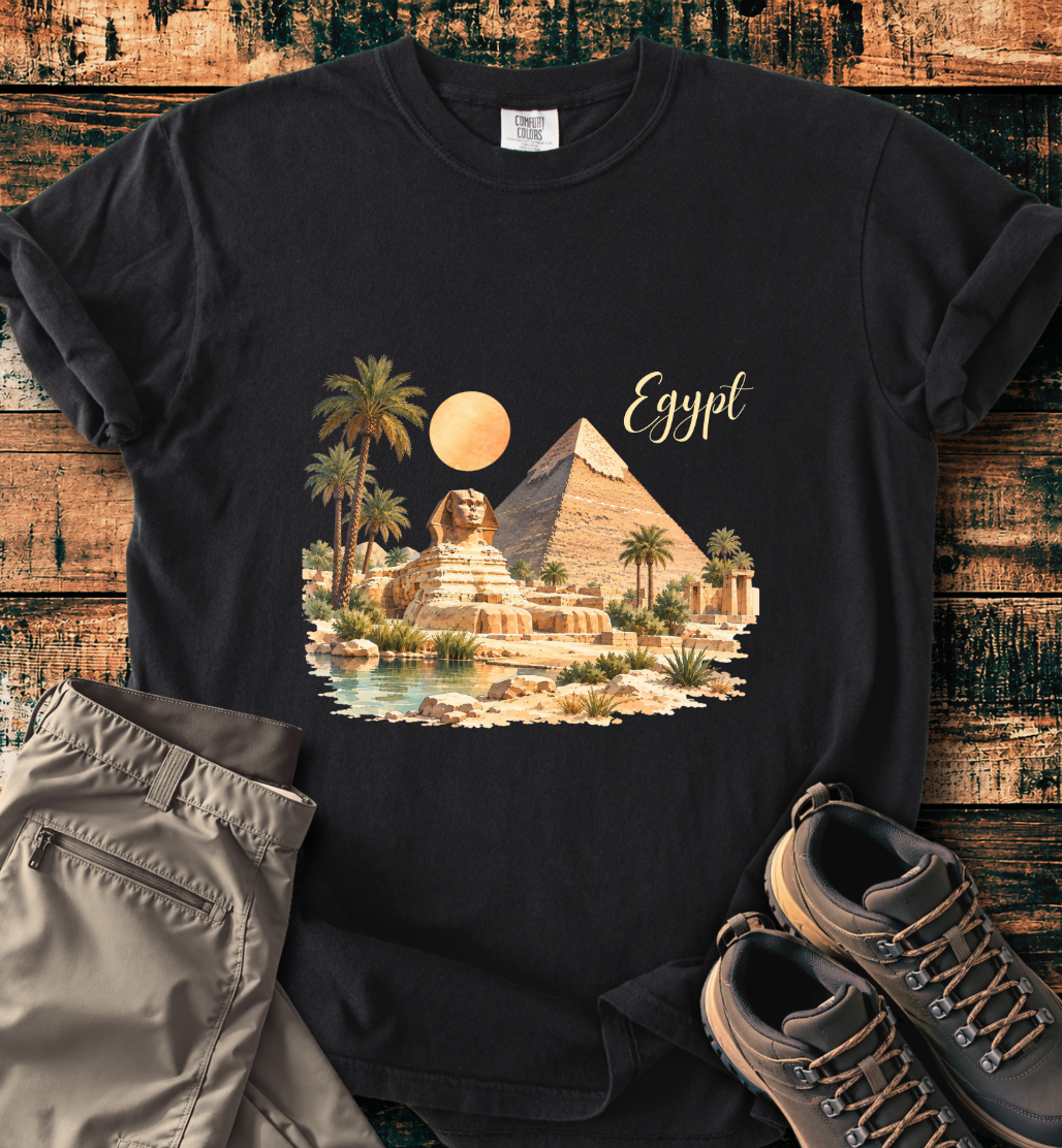 Egypt Pyramid Sphinx T-Shirt