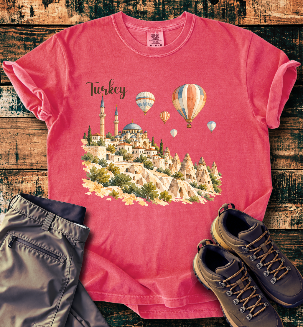 Turkey Hot Air Balloon T-Shirt