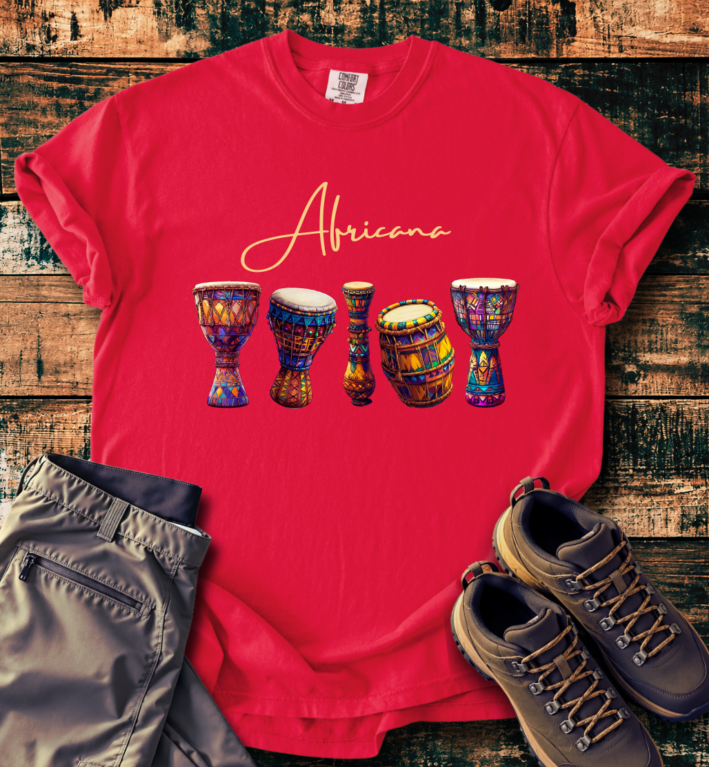 Africa T-Shirt - African Drums