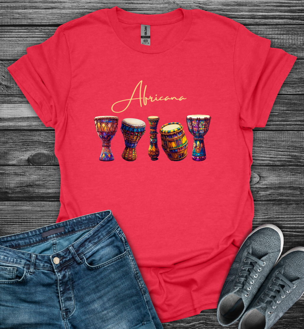 Africa Softstyle T-Shirt - African Drums