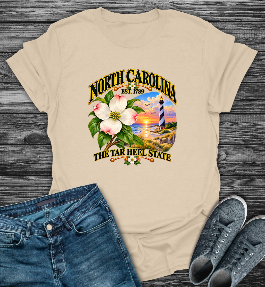 North Carolina - The Tar Heel State Softstyle T-Shirt