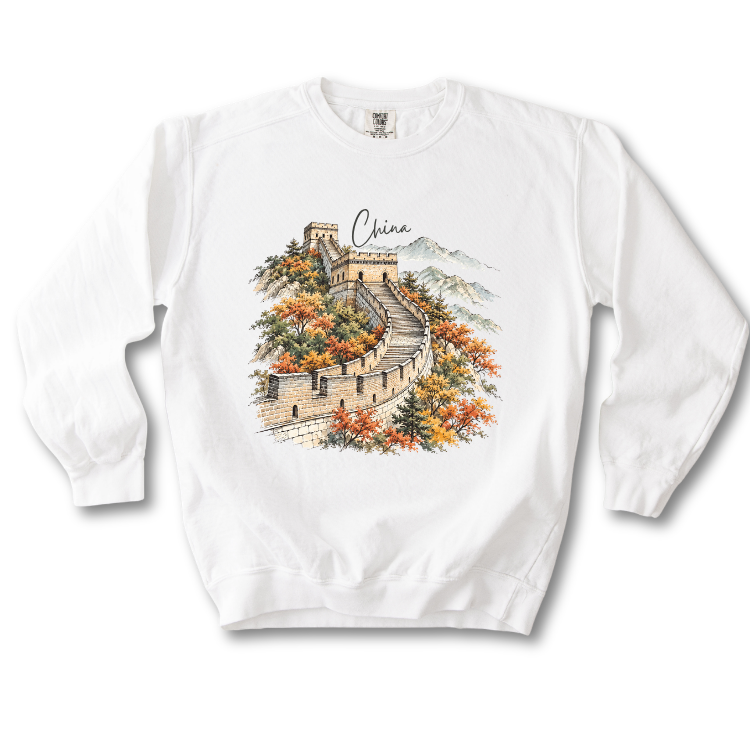 Great Wall of China Scenic Sweatshirt