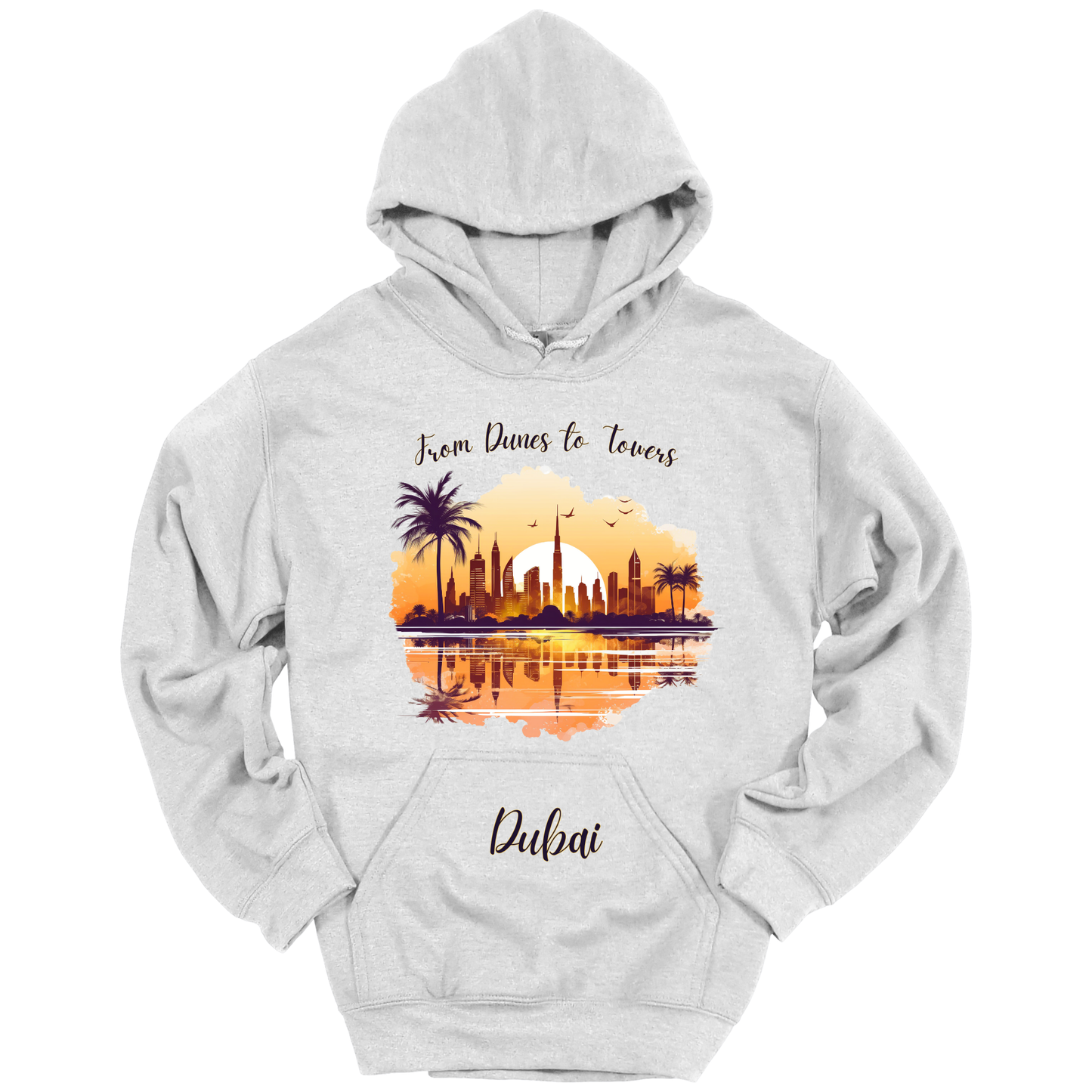 From Dunes to Towers: Dubai Adventure Hoodie