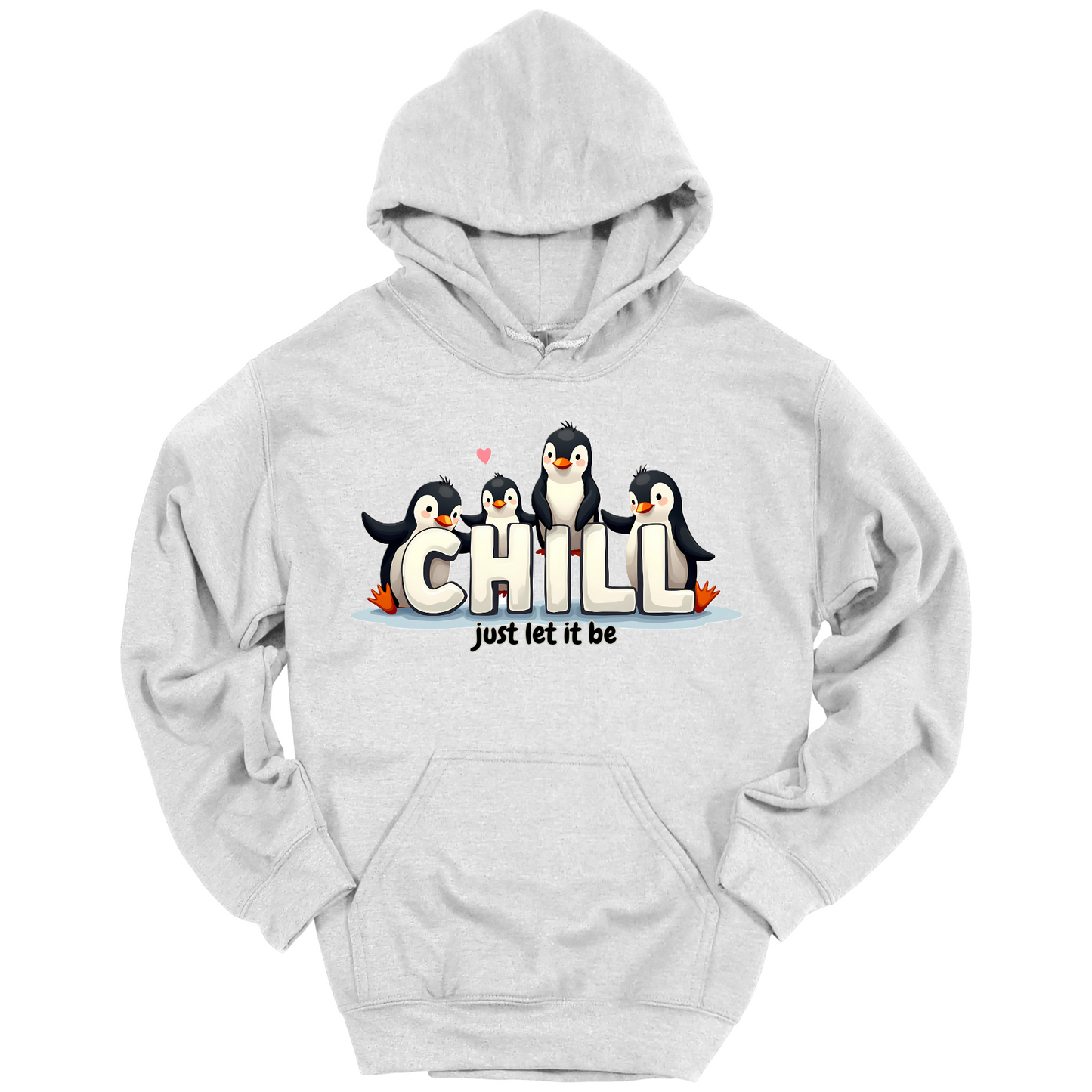 Chill Vibes Only – Penguin Edition Hoodie