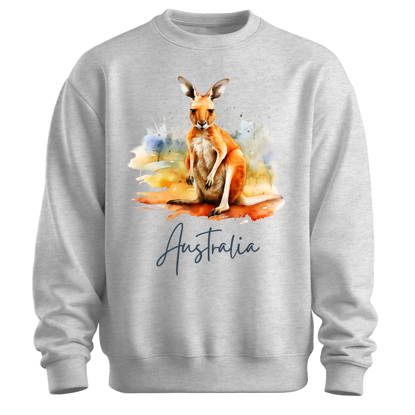 Aussie Hopper Kangaroo Travel Sweatshirt