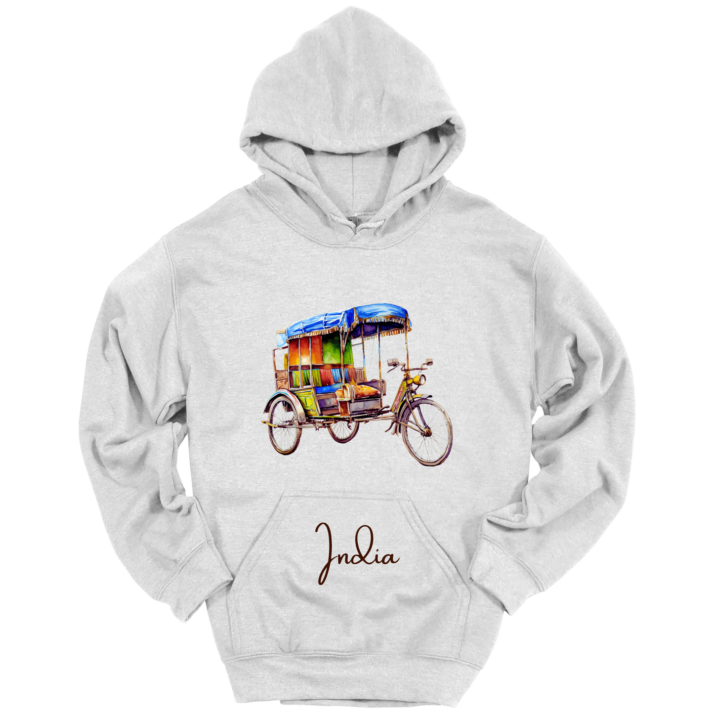 Rickshaw Rides: Explore India Hoodie
