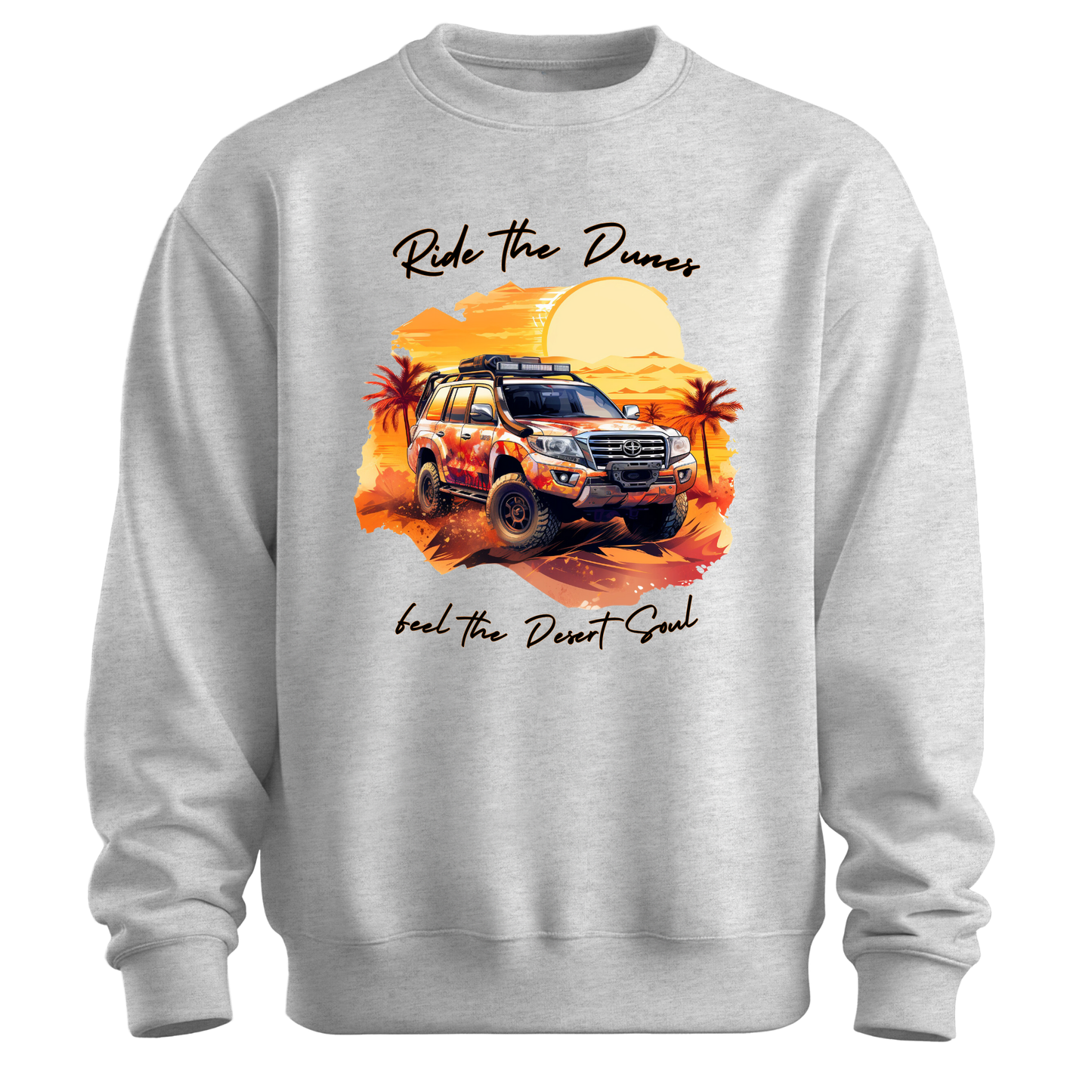 Desert Dreams: Dubai Safari Adventure Sweatshirt