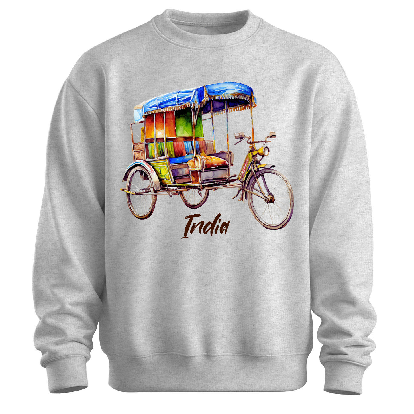 Rickshaw Rides: Explore India Sweatshirt