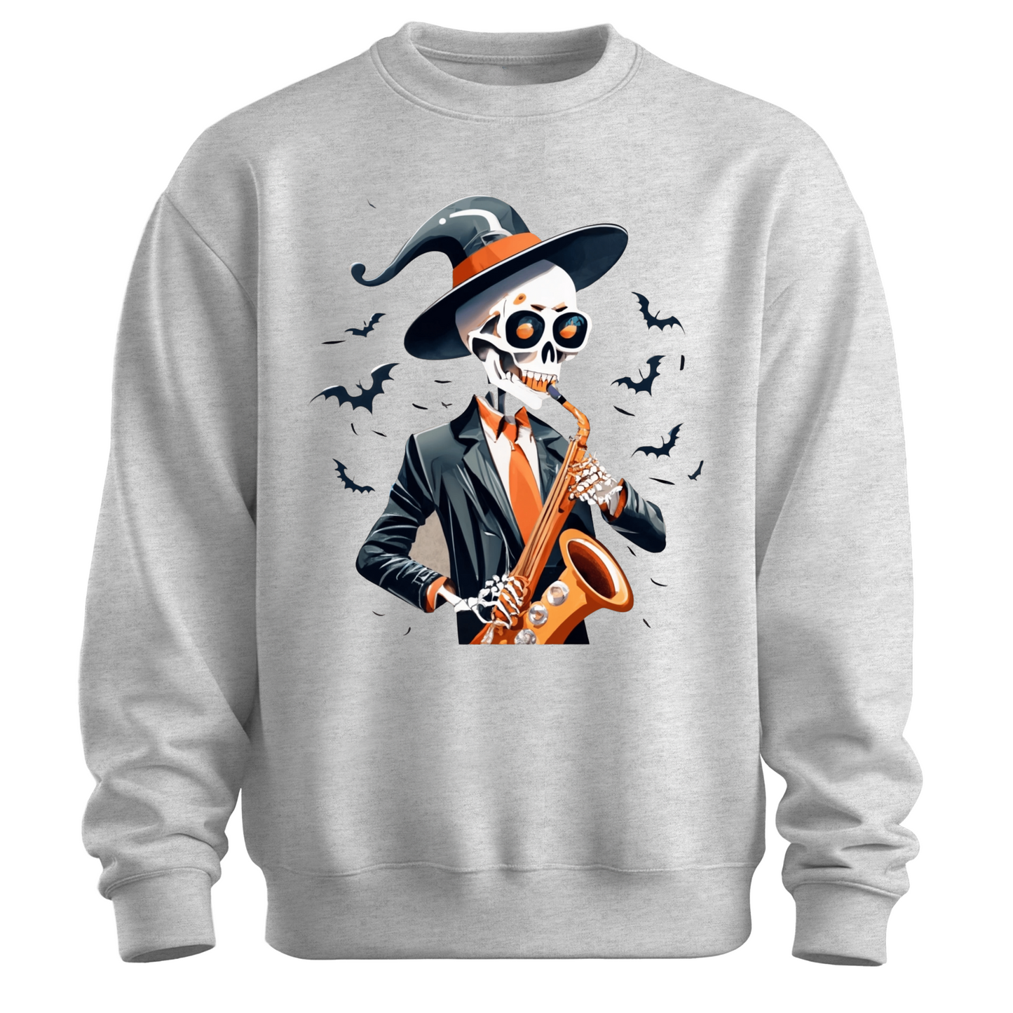 Spooky Jazz Music Halloween Sweatshirt