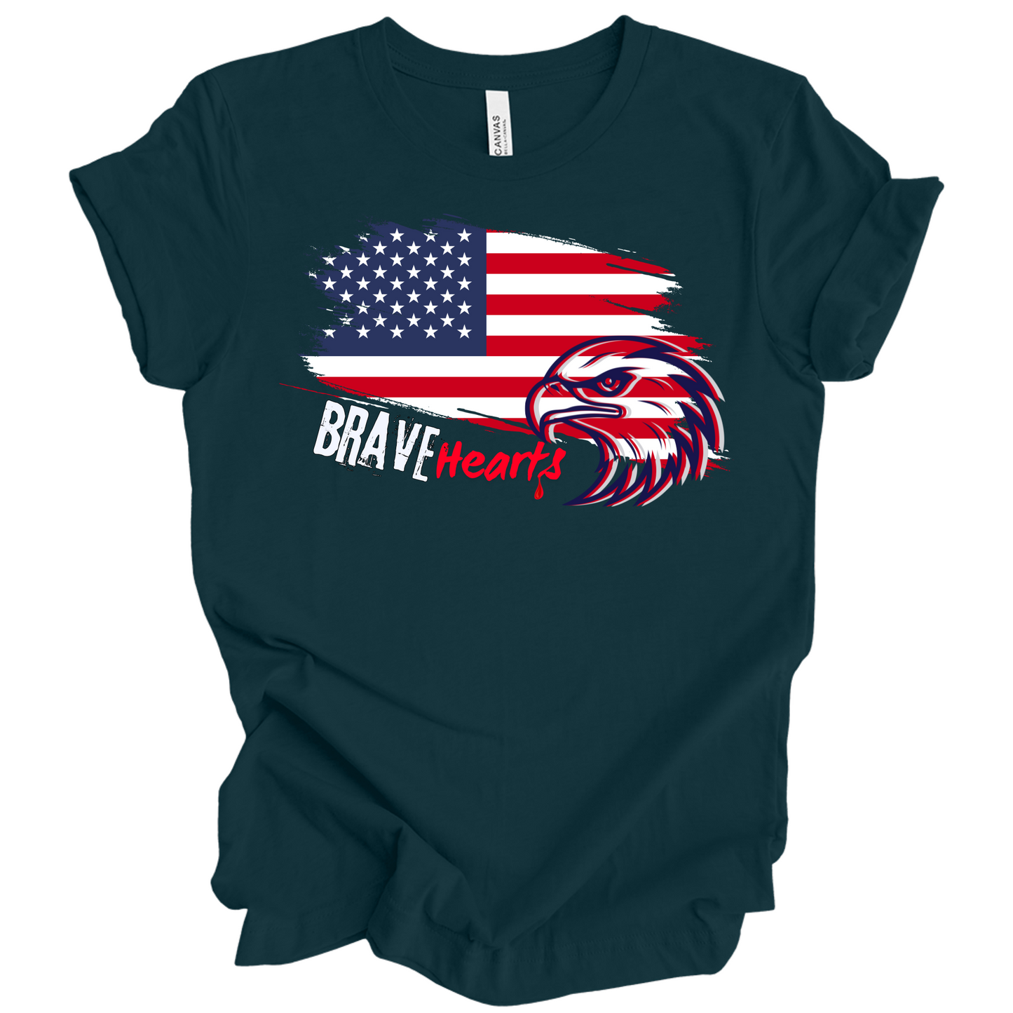 Brave Hearts – Patriot Hawk Tee