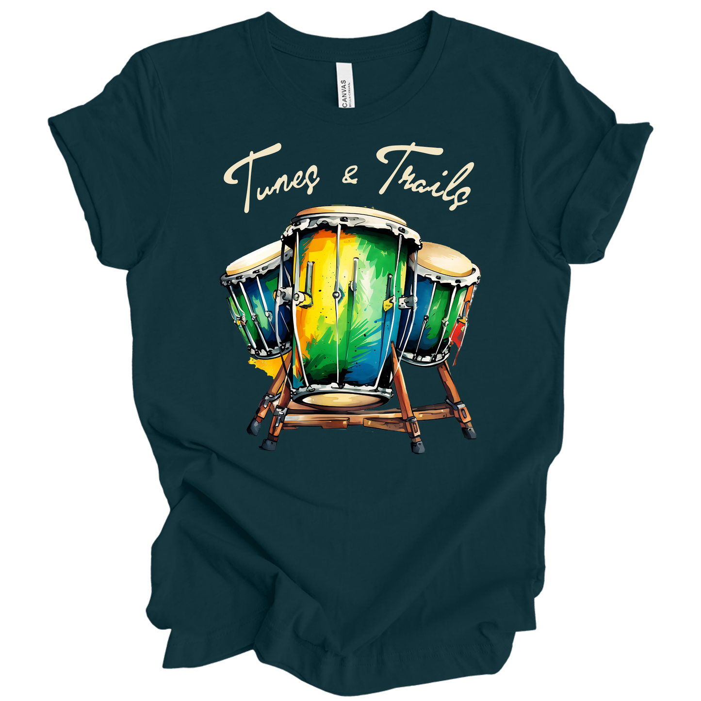 Tunes & Trails – Rhythmic Journeys Tee