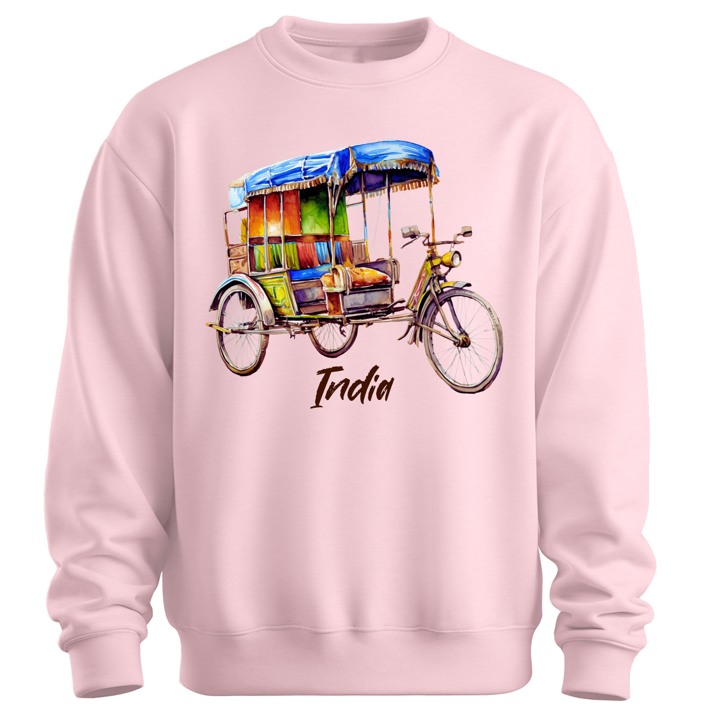 Rickshaw Rides: Explore India Sweatshirt
