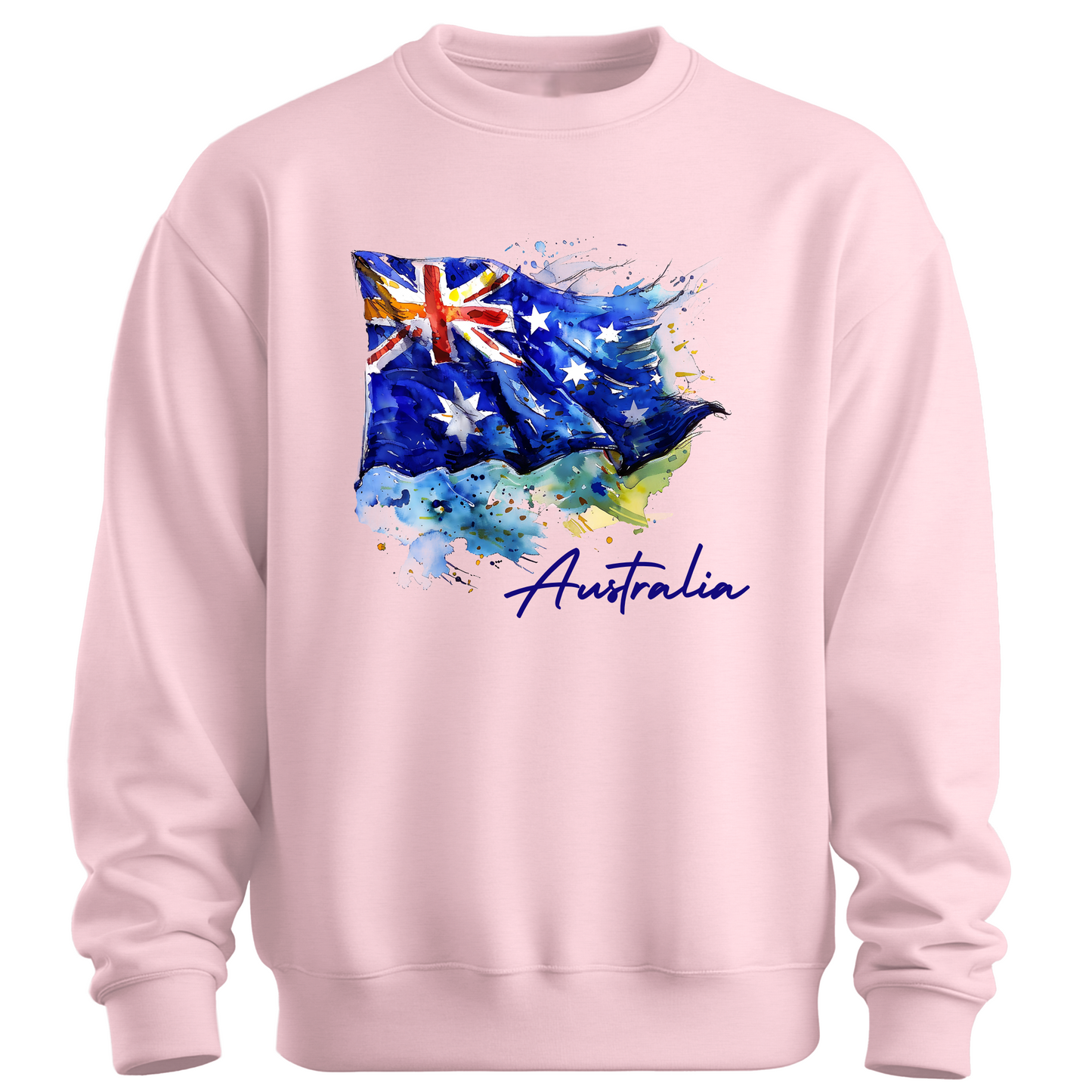 Aussie Pride Artistic Flag Sweatshirt