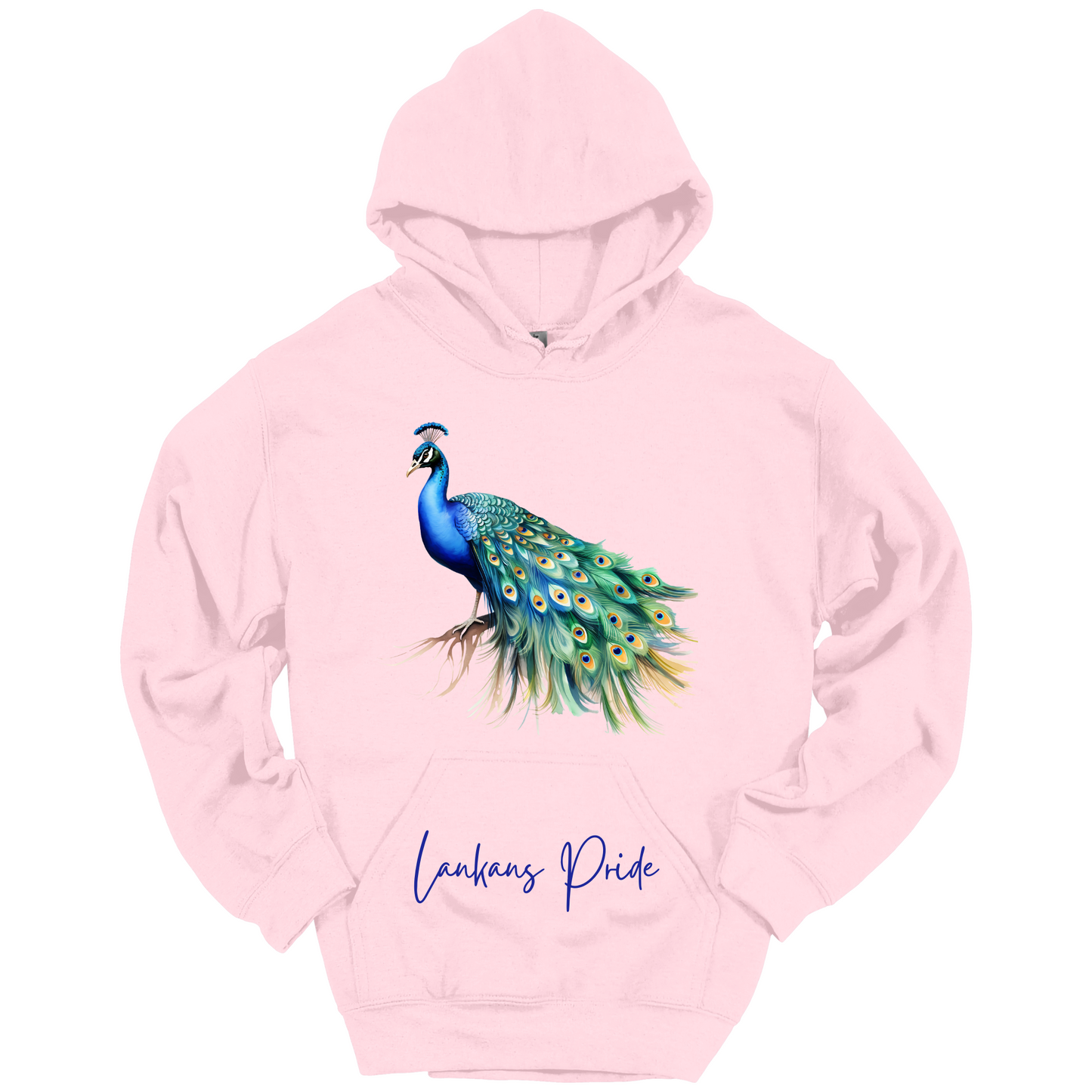 Majestic Peacock Sri Lanka Hoodie