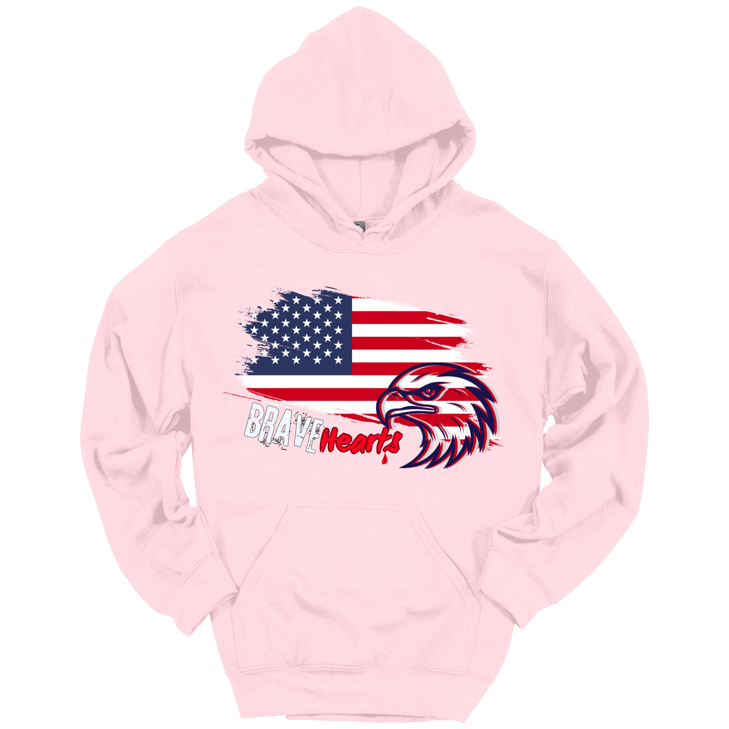 Brave Hearts – Patriot Hawk Hoodie