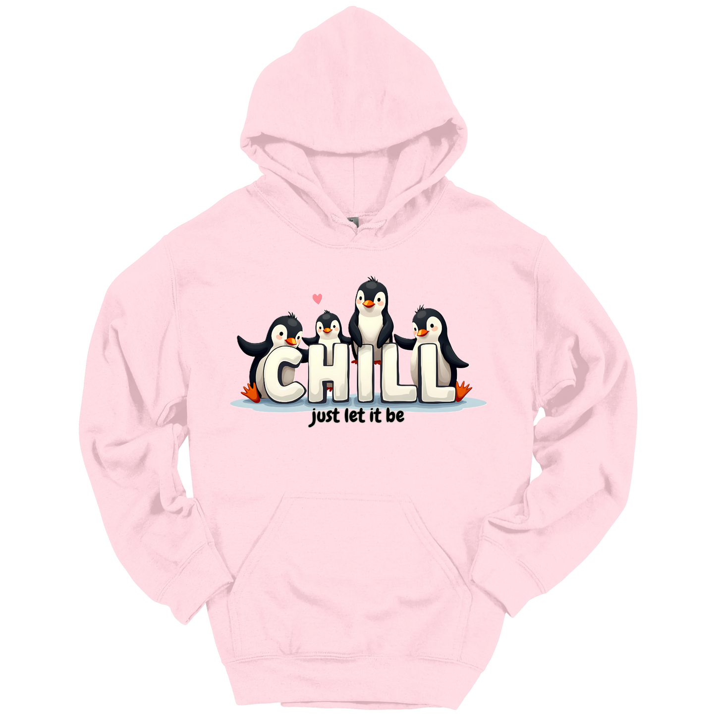 Chill Vibes Only – Penguin Edition Hoodie