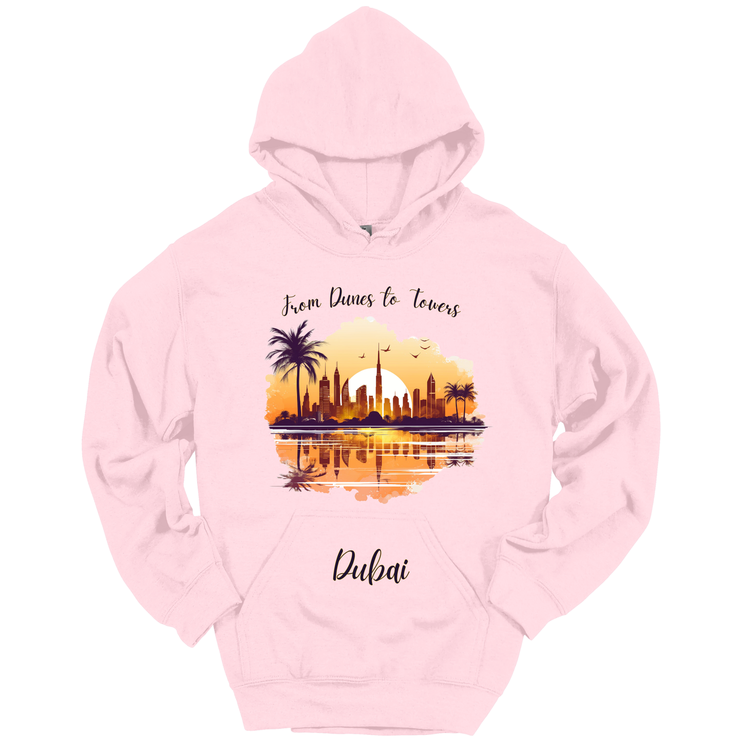 From Dunes to Towers: Dubai Adventure Hoodie