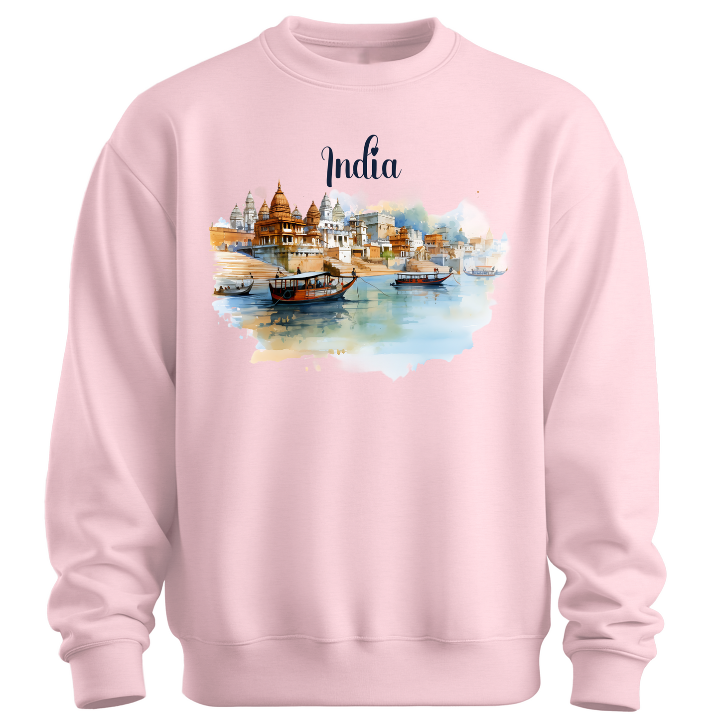 Sacred Waters: Ganga River India Sweatshirt
