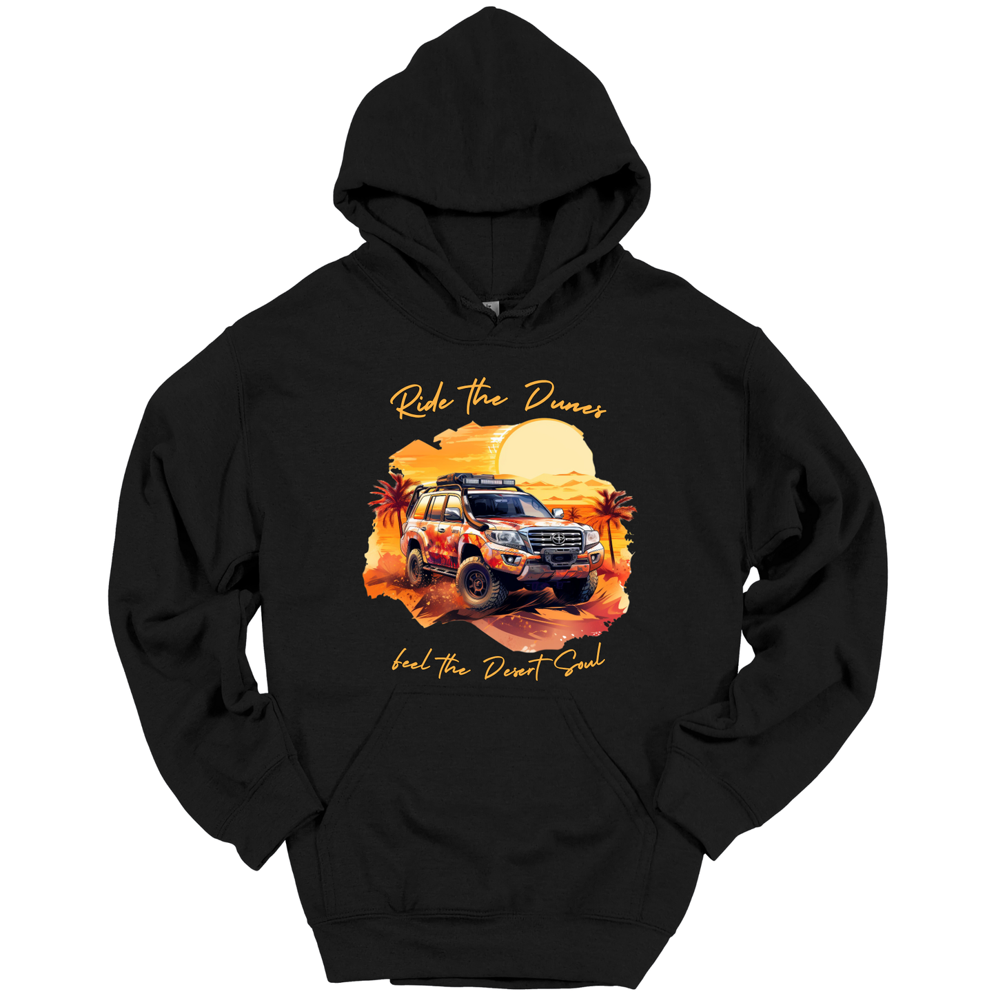 Desert Dreams: Dubai Safari Adventure Hoodie