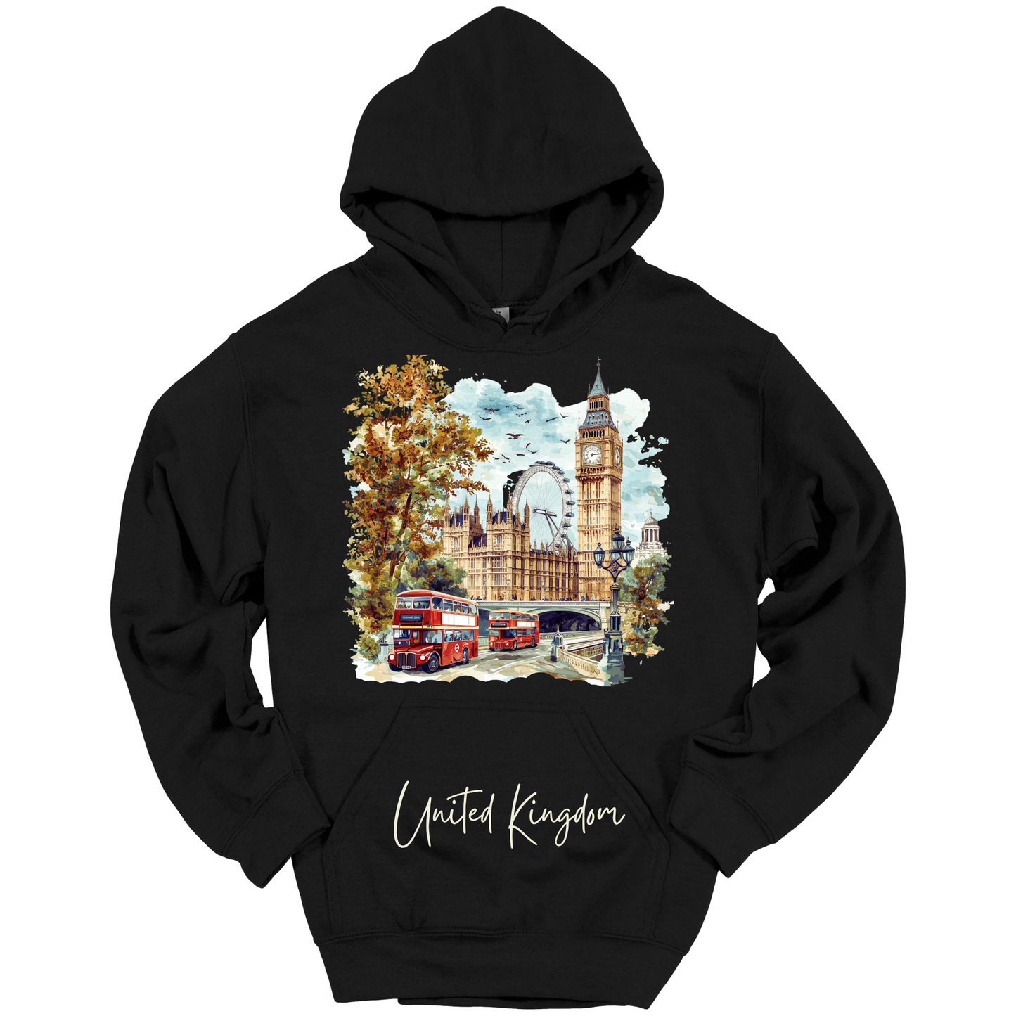 London Landmarks Explorer Hoodie