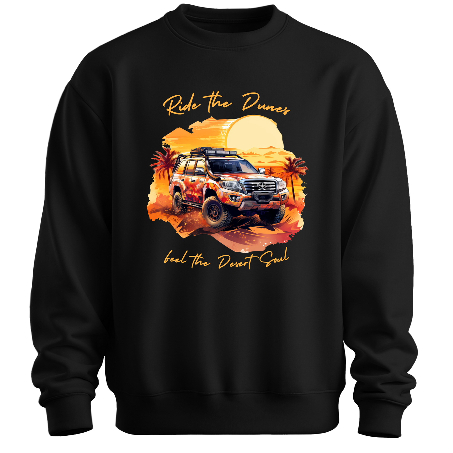 Desert Dreams: Dubai Safari Adventure Sweatshirt