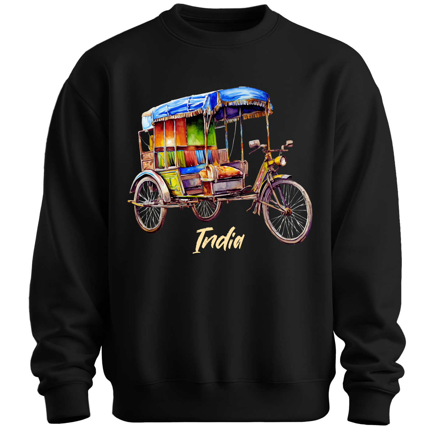 Rickshaw Rides: Explore India Sweatshirt