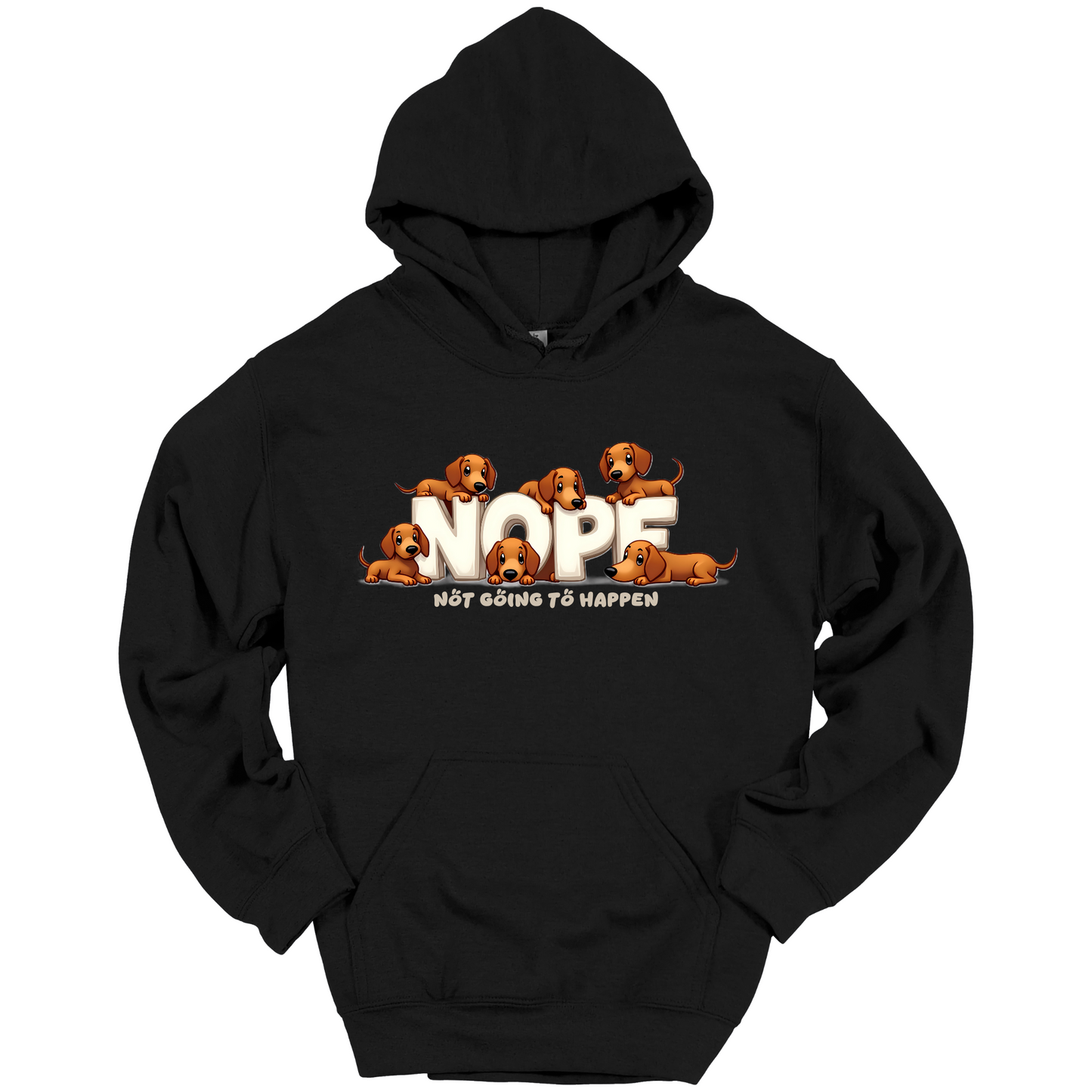 Dachshund NOPE Hoodie