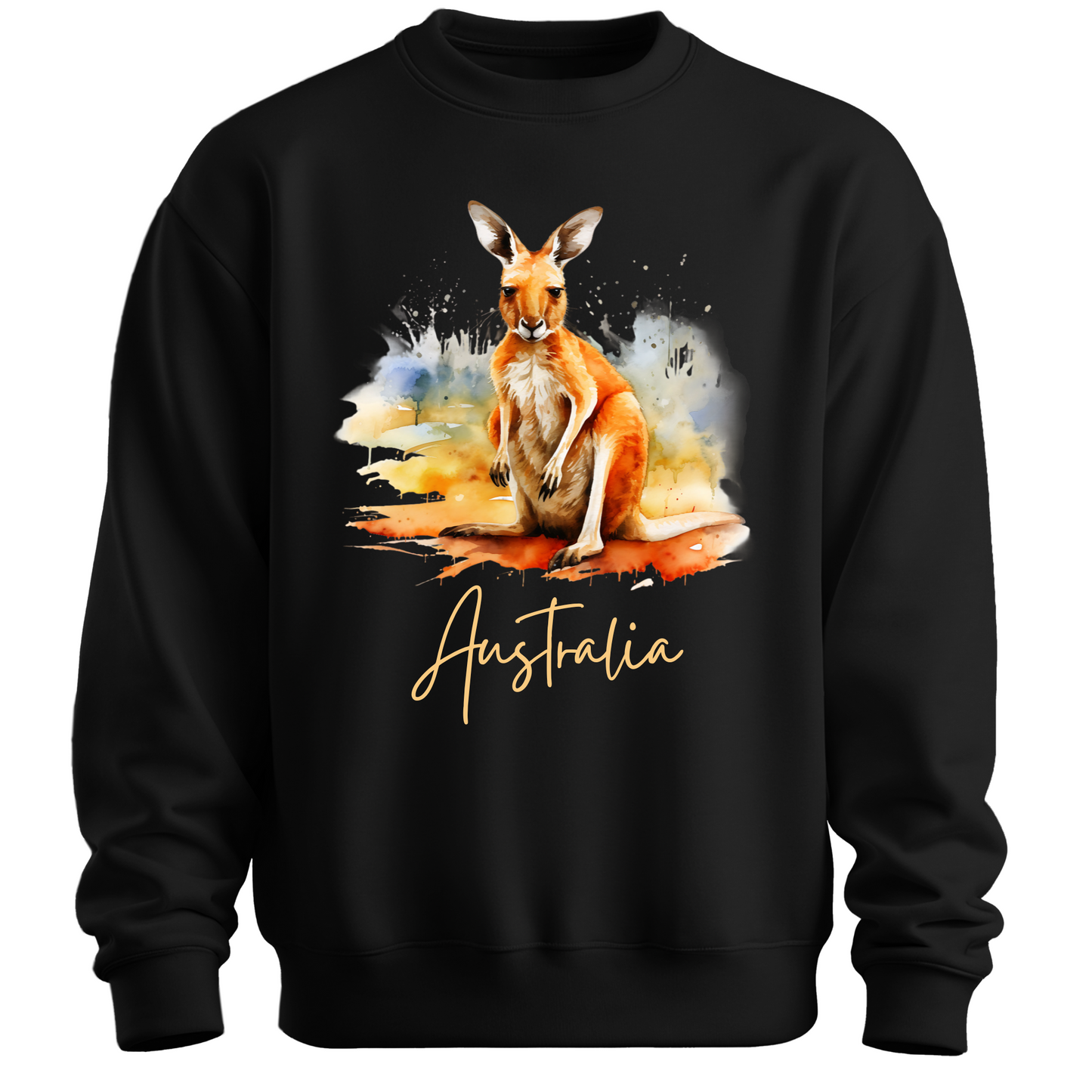 Aussie Hopper Kangaroo Travel Sweatshirt