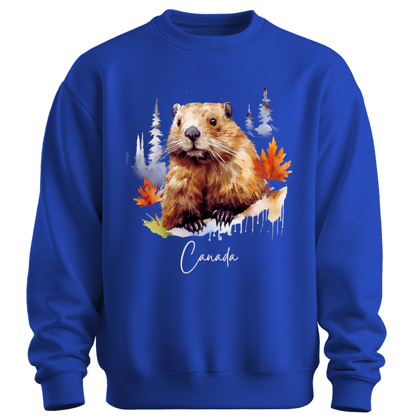 Hamster Explorer: Canada Adventure Unisex Sweatshirt