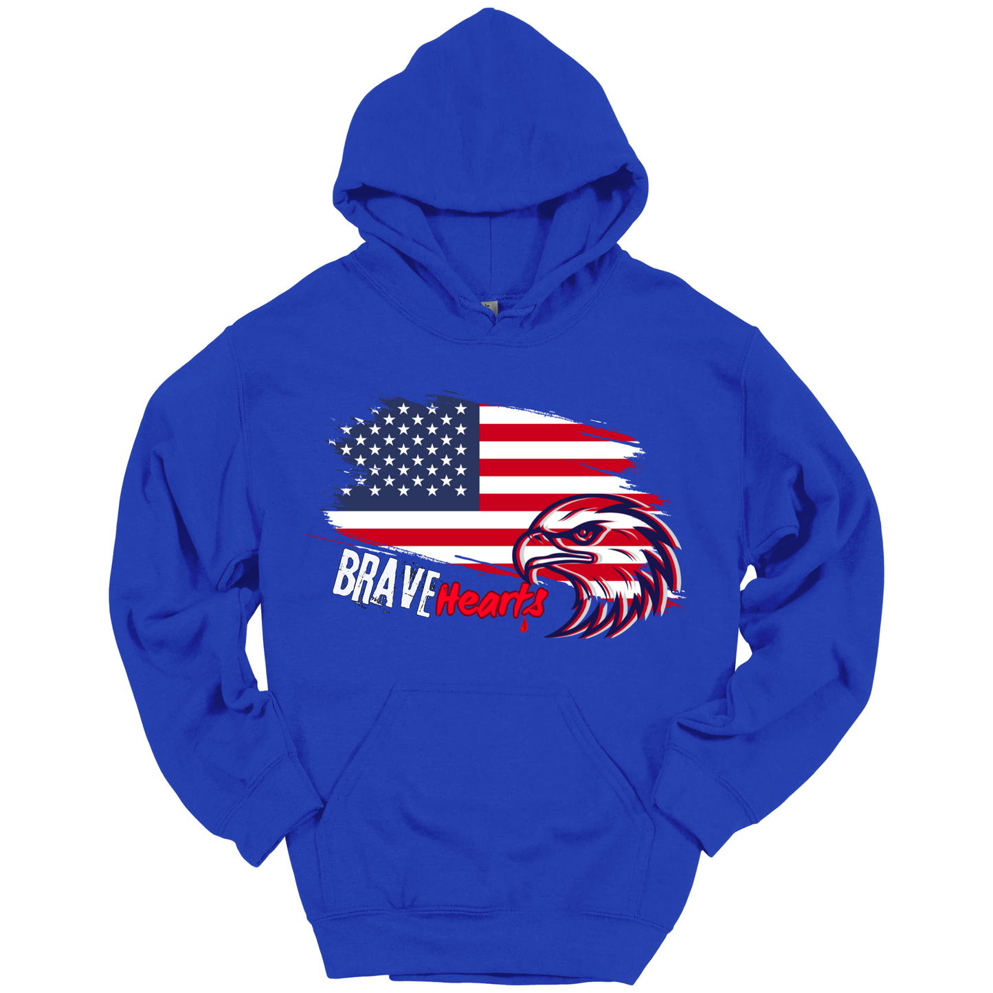 Brave Hearts – Patriot Hawk Hoodie