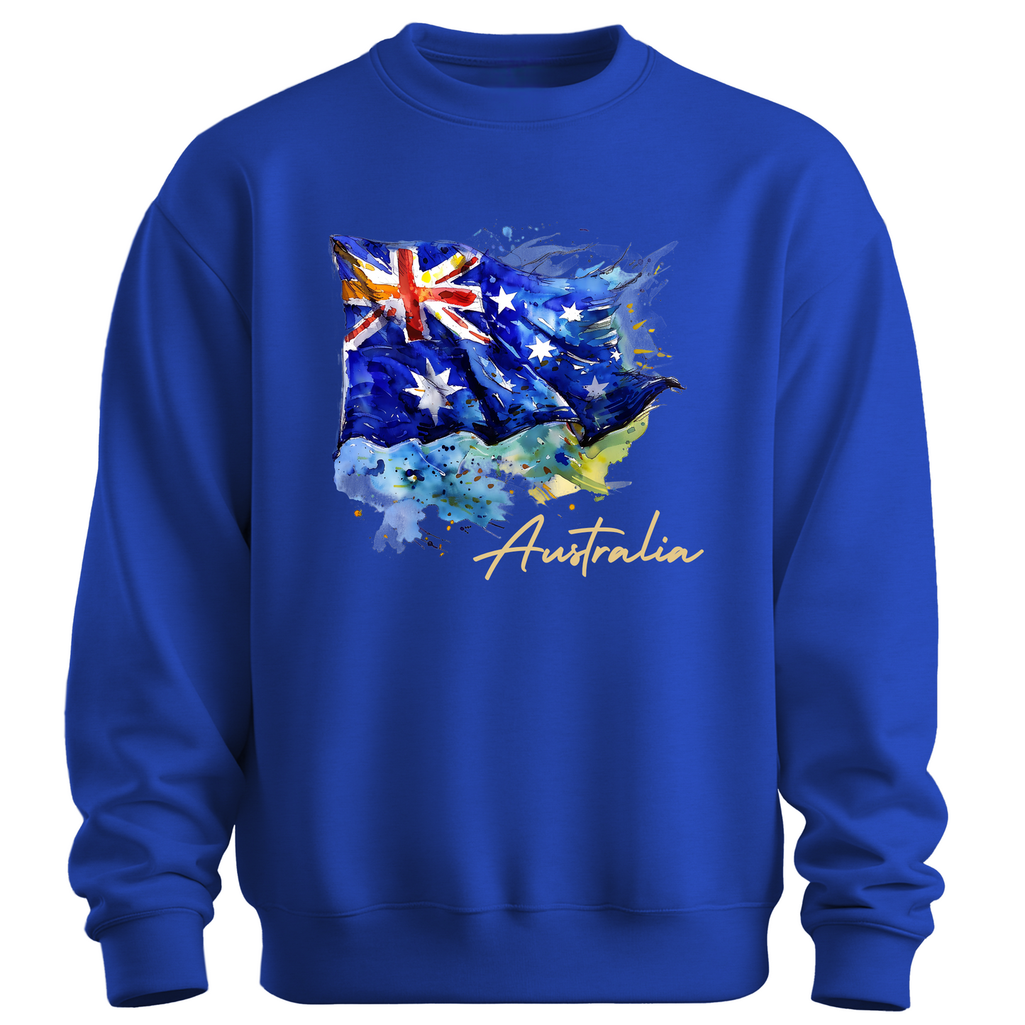 Aussie Pride Artistic Flag Sweatshirt