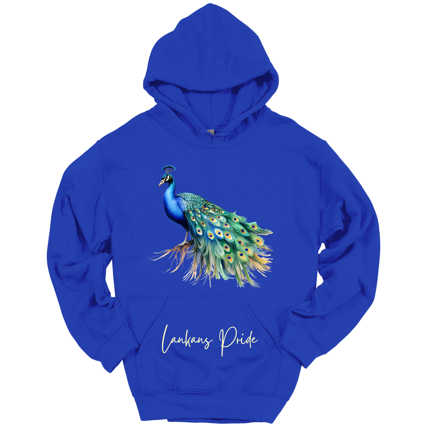 Majestic Peacock Sri Lanka Hoodie