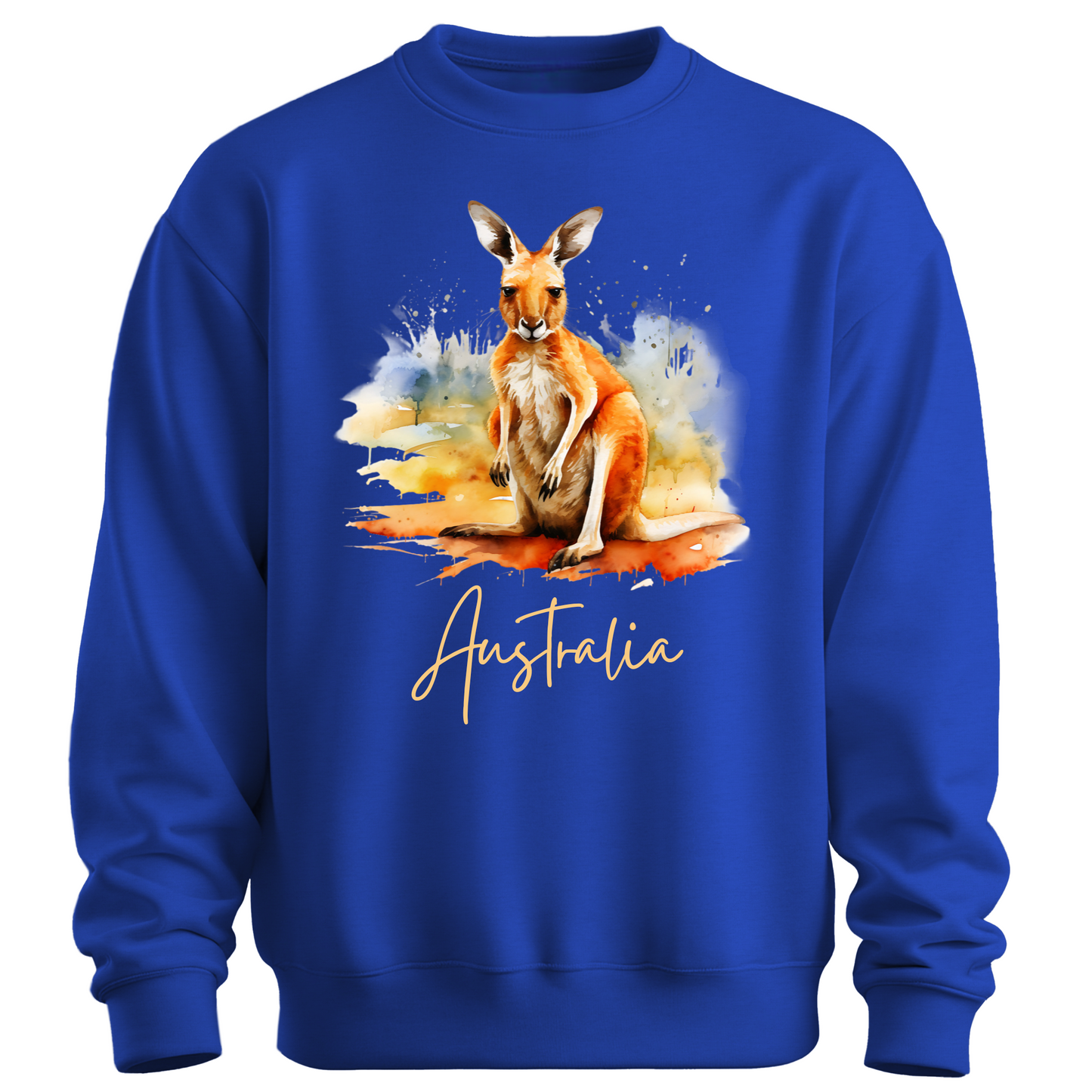 Aussie Hopper Kangaroo Travel Sweatshirt