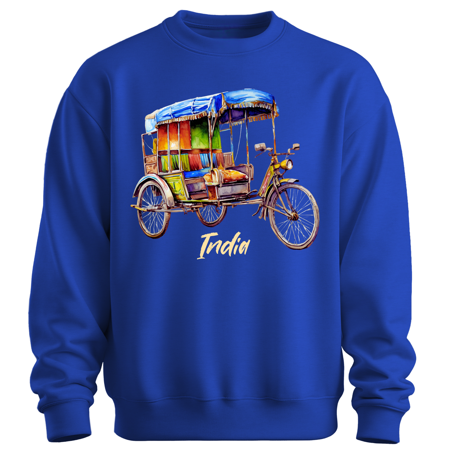 Rickshaw Rides: Explore India Sweatshirt