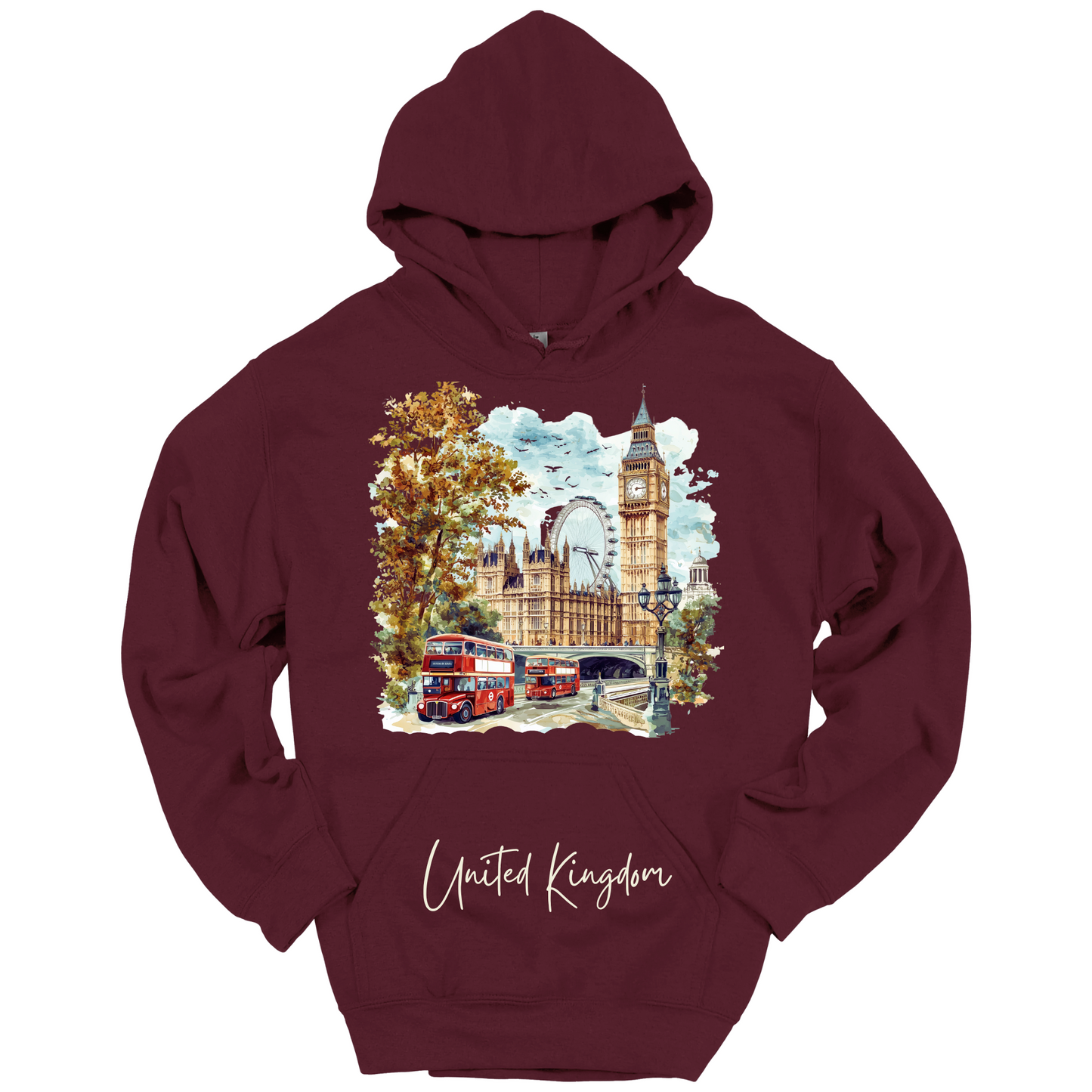 London Landmarks Explorer Hoodie
