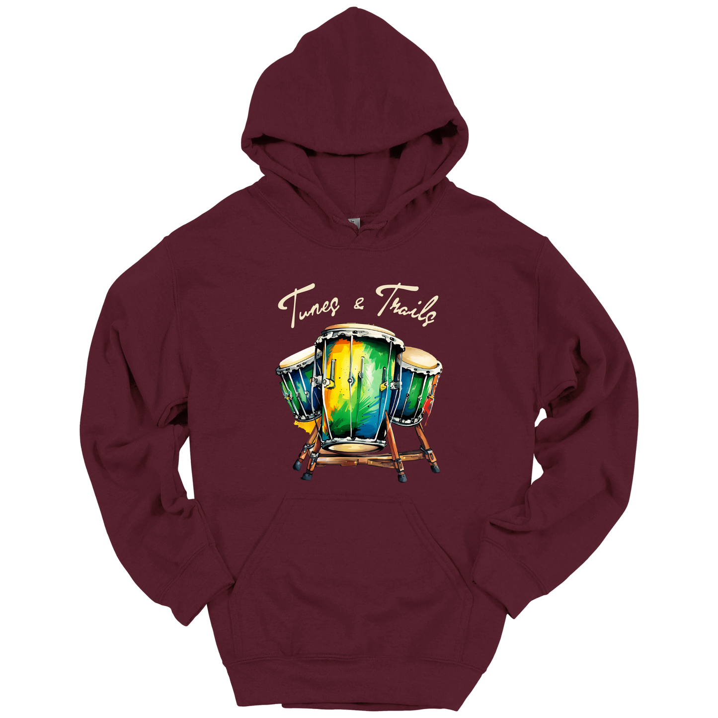 Tunes & Trails – Rhythmic Journeys Hoodie