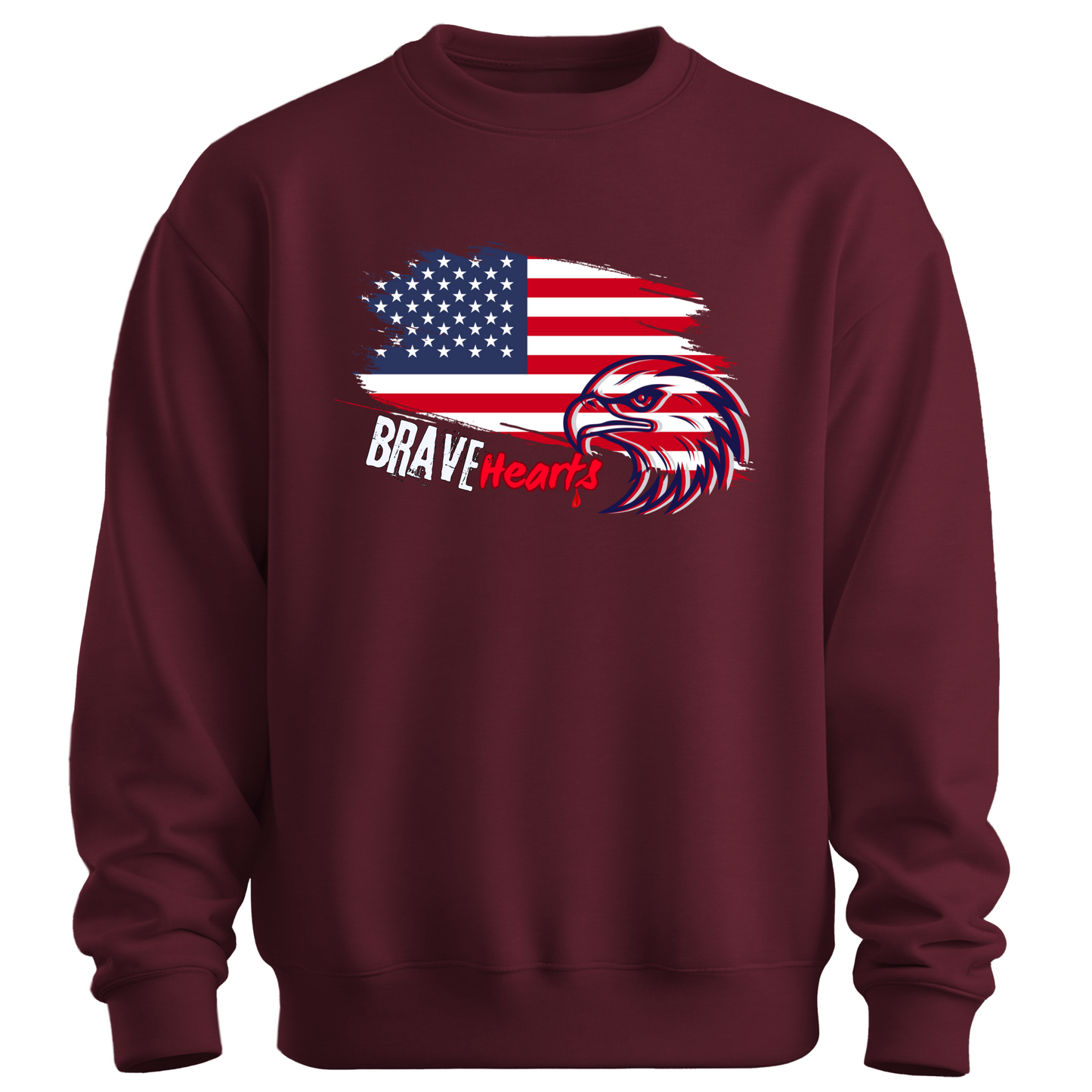 Brave Hearts – Patriot Hawk Sweatshirt