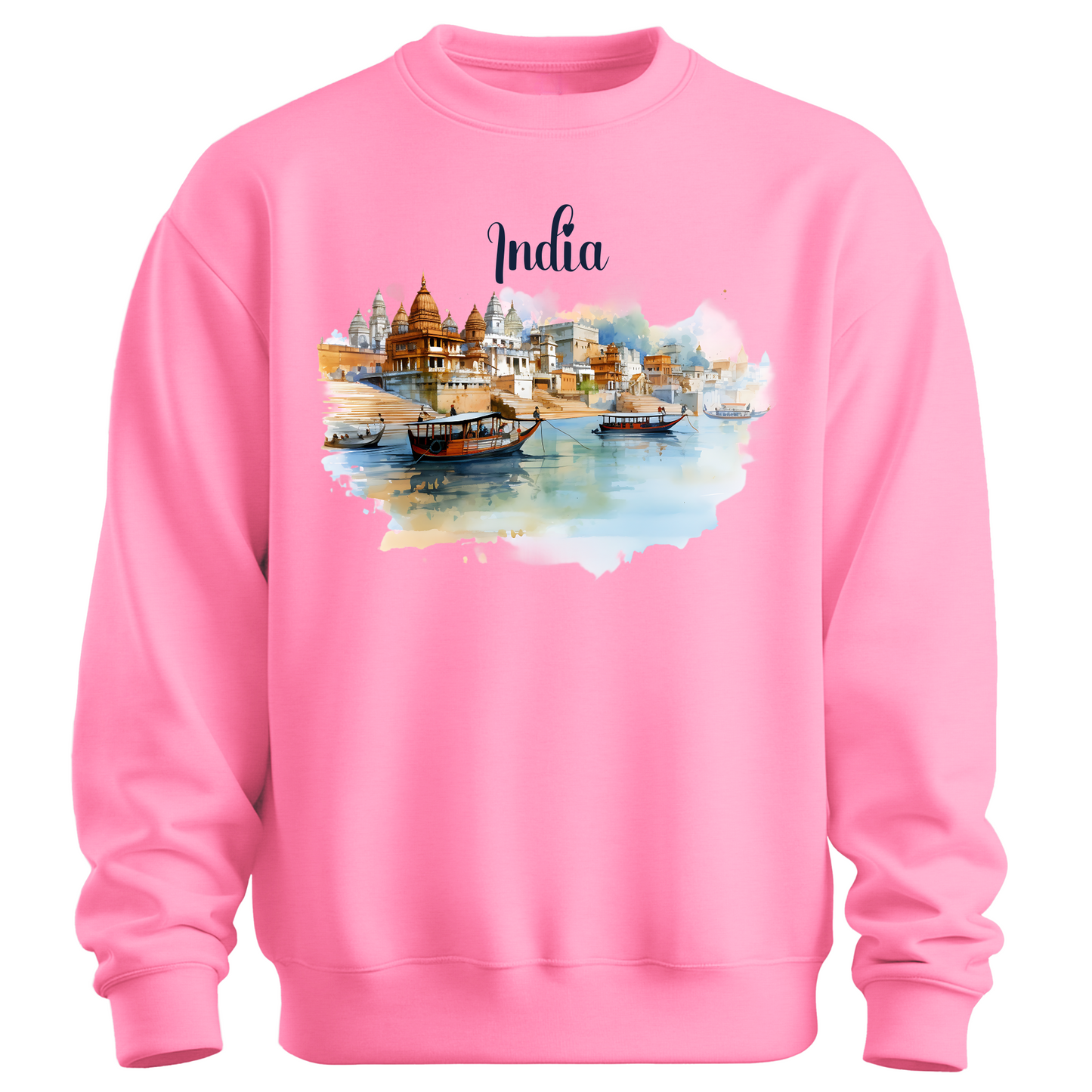 Sacred Waters: Ganga River India Sweatshirt