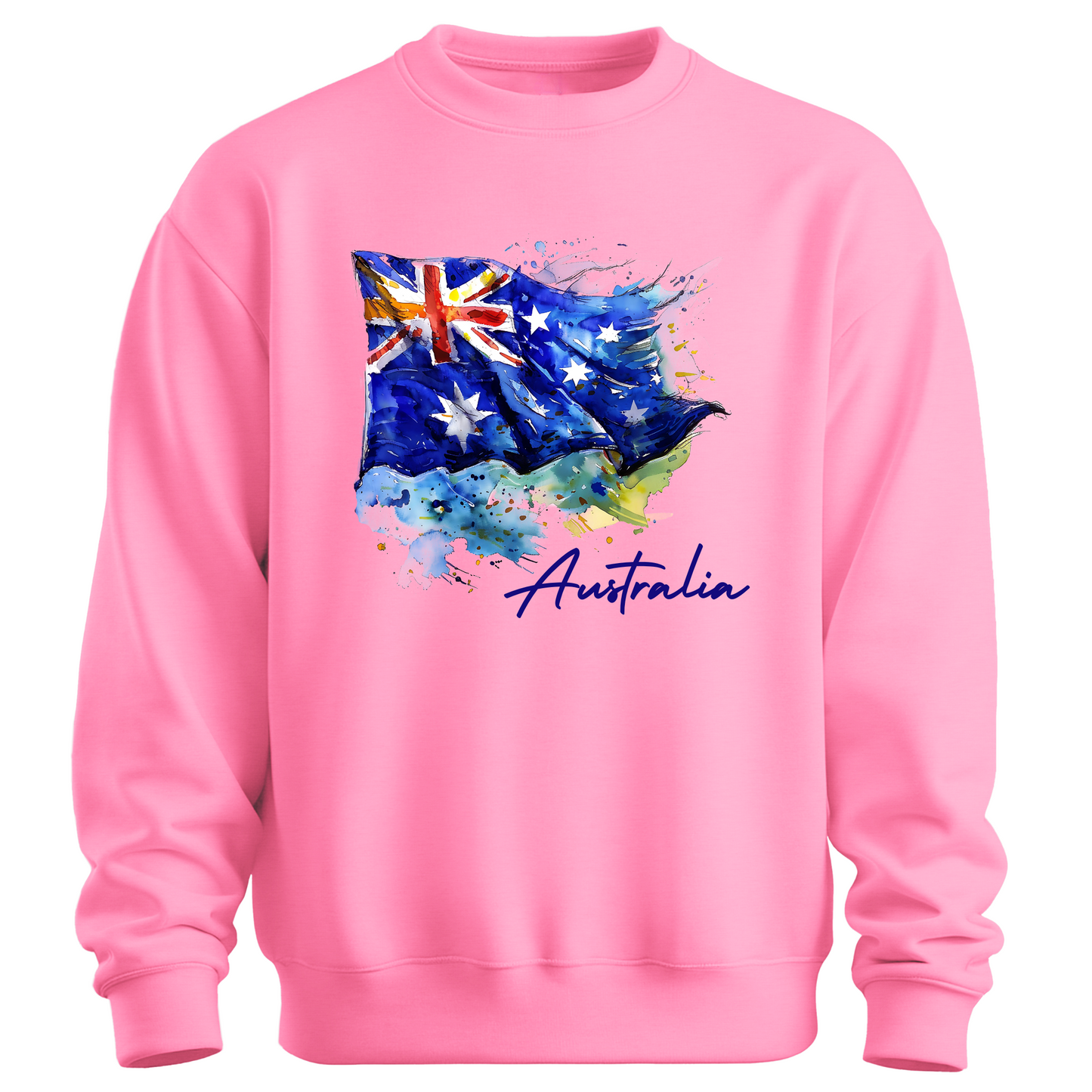 Aussie Pride Artistic Flag Sweatshirt
