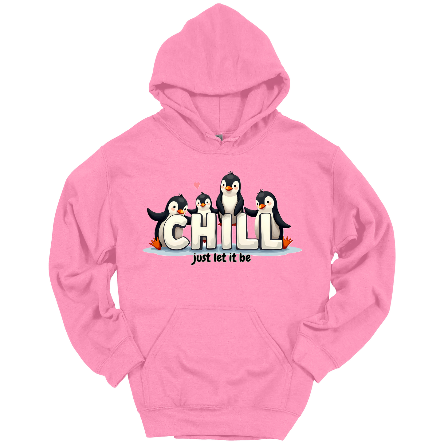 Chill Vibes Only – Penguin Edition Hoodie