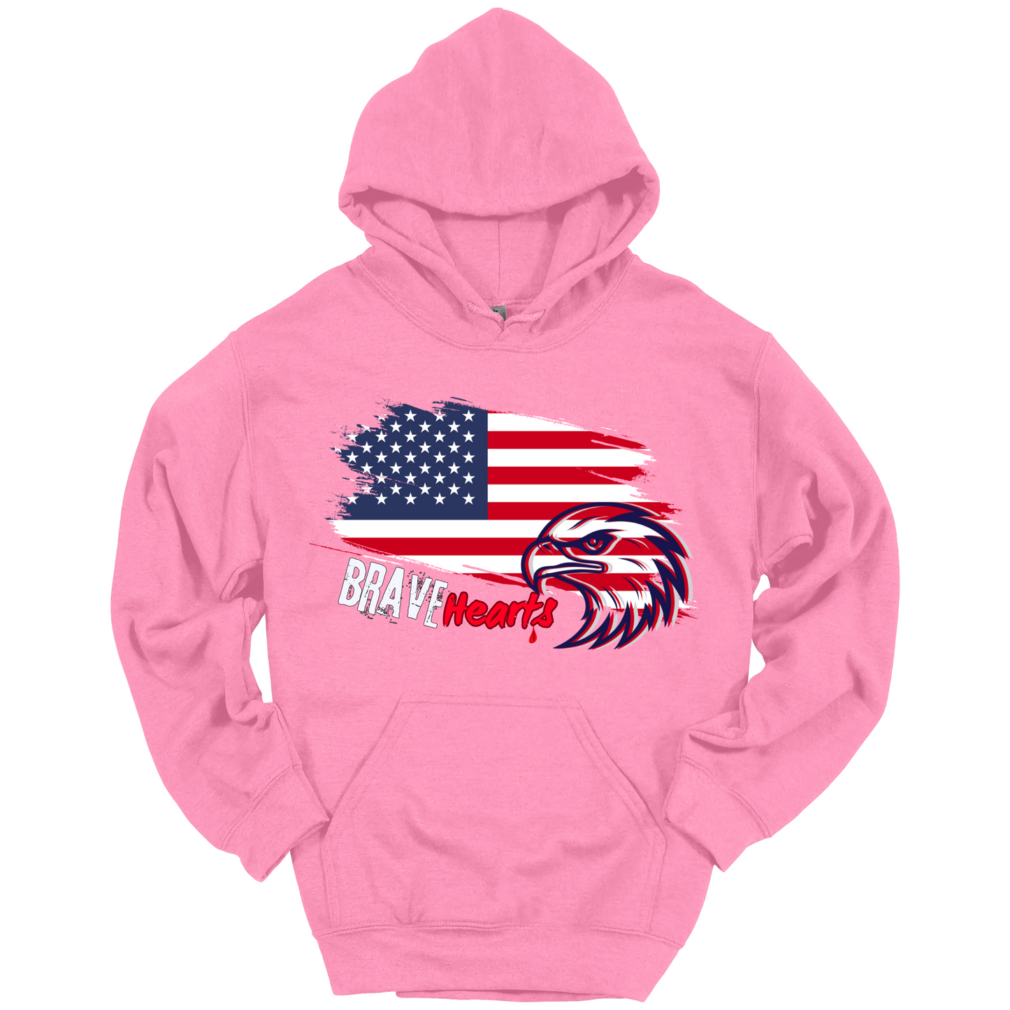 Brave Hearts – Patriot Hawk Hoodie