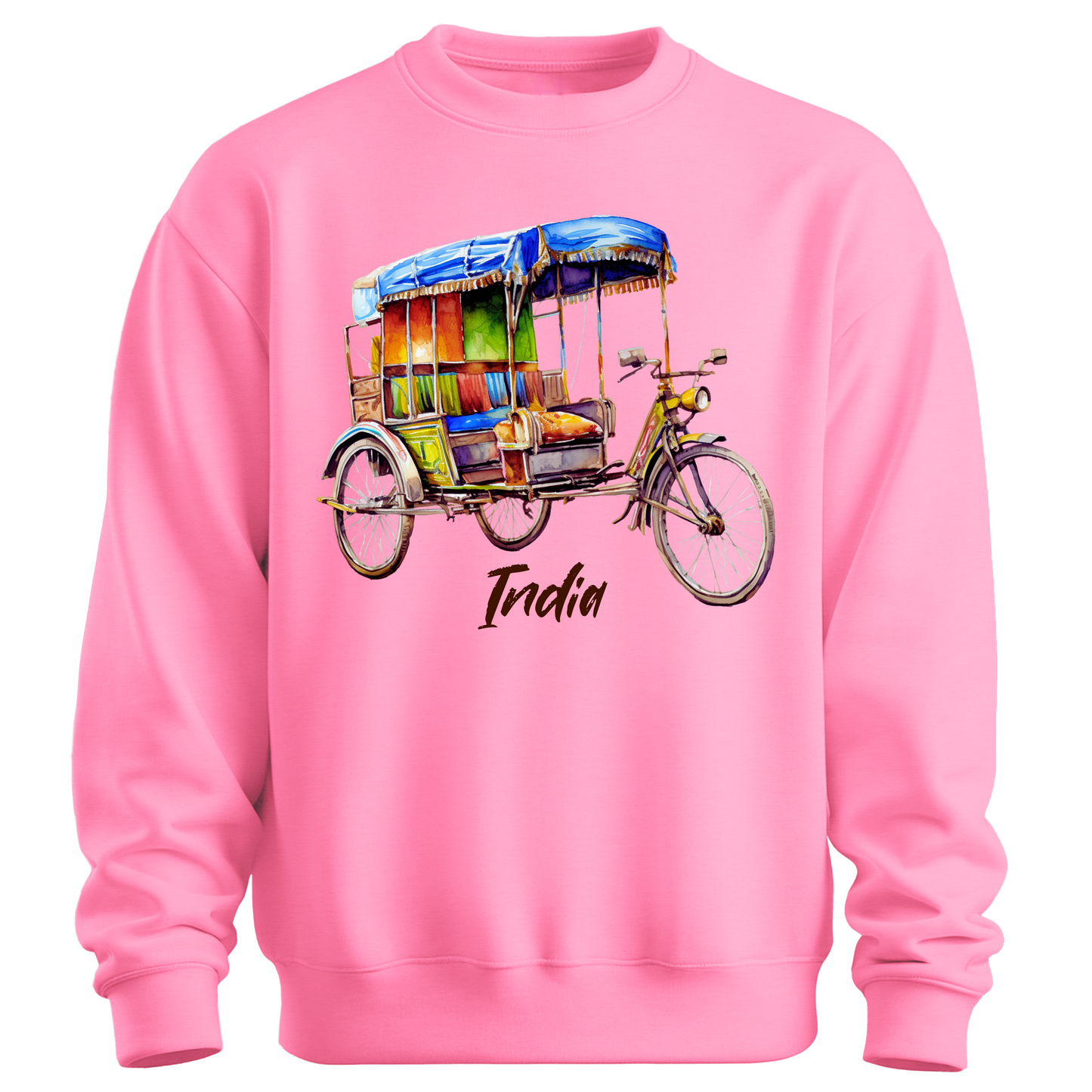 Rickshaw Rides: Explore India Sweatshirt