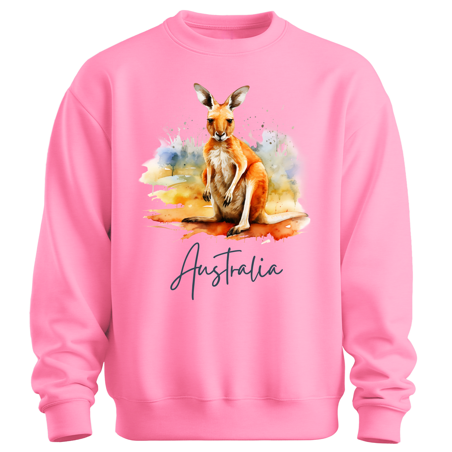 Aussie Hopper Kangaroo Travel Sweatshirt