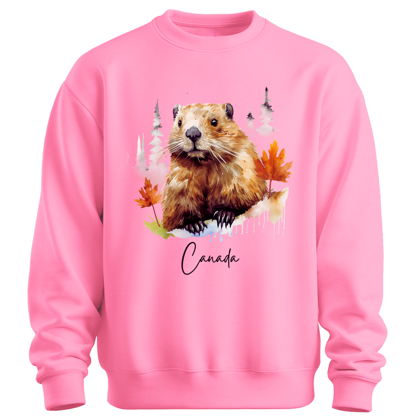 Hamster Explorer: Canada Adventure Unisex Sweatshirt