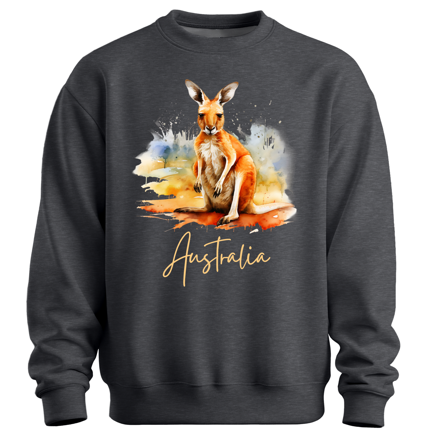 Aussie Hopper Kangaroo Travel Sweatshirt