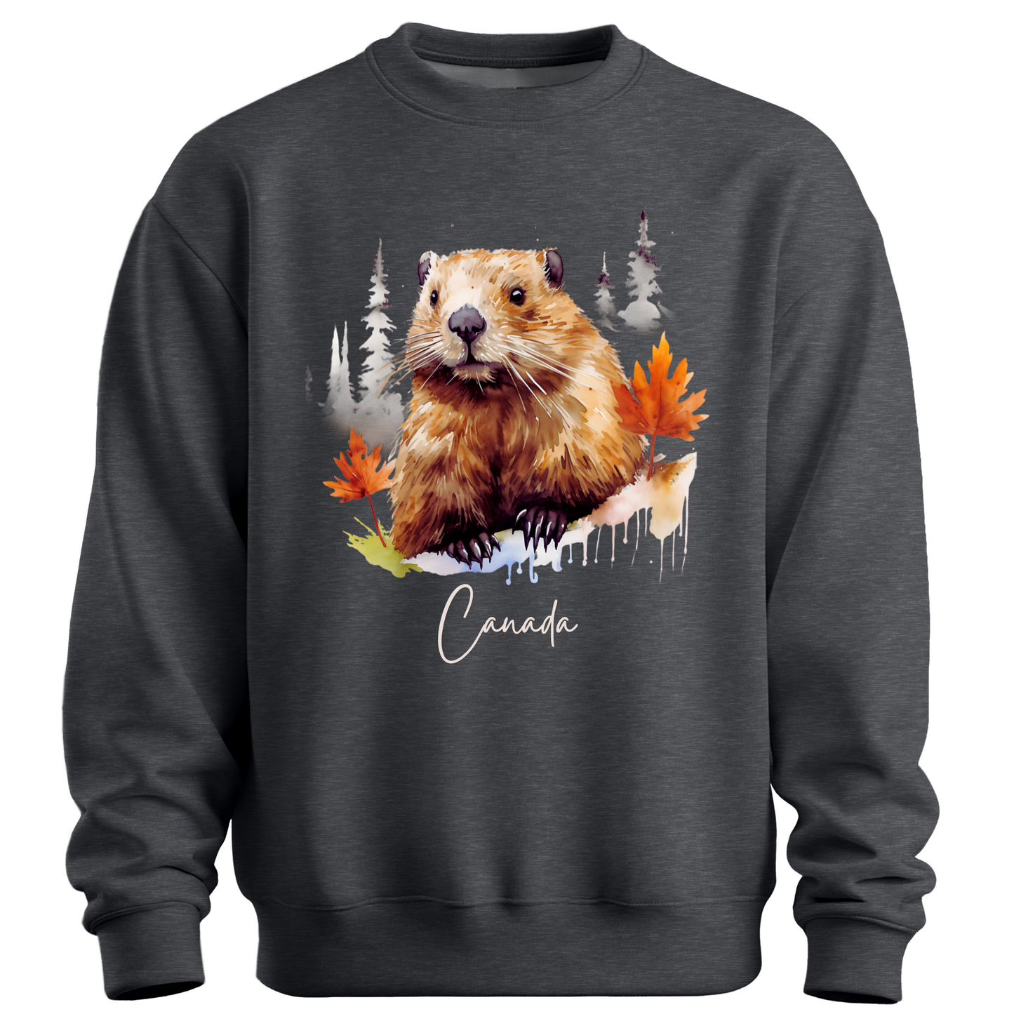 Hamster Explorer: Canada Adventure Unisex Sweatshirt
