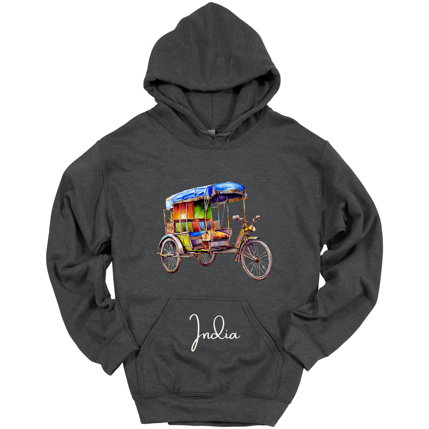 Rickshaw Rides: Explore India Hoodie