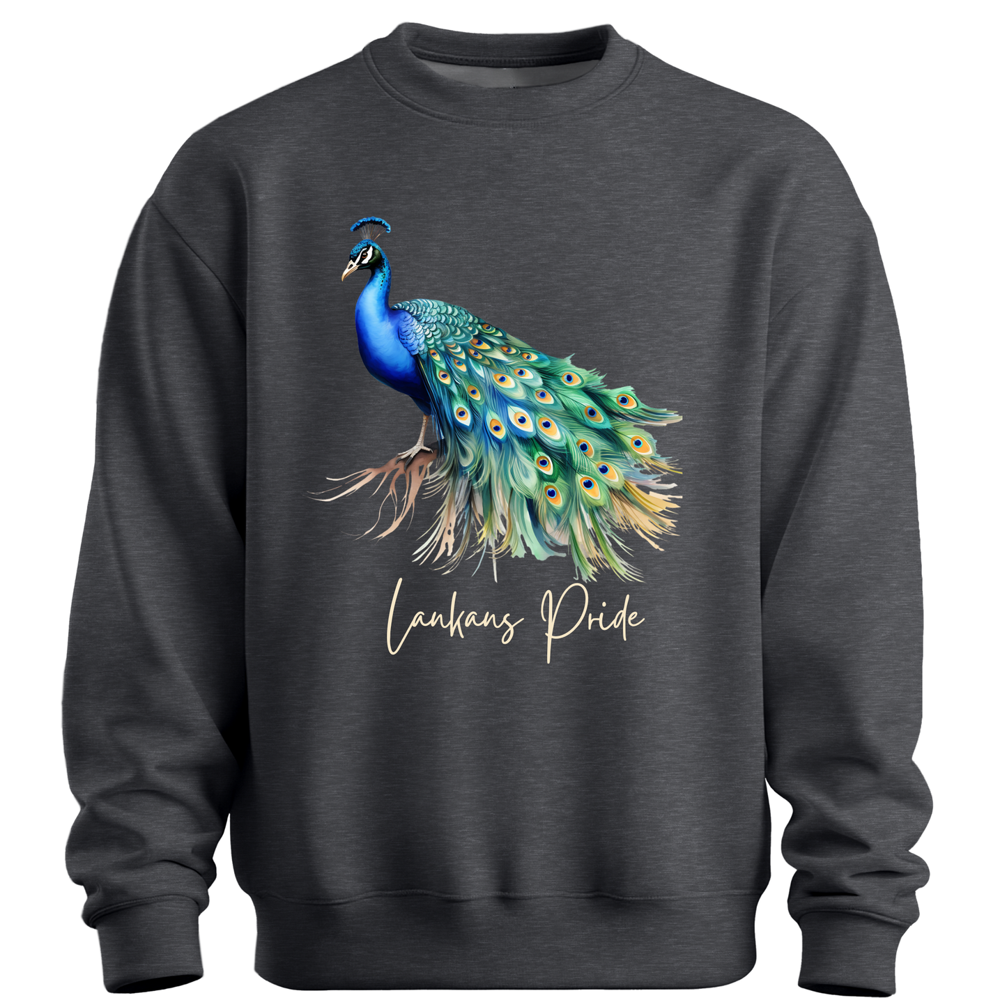 Majestic Peacock Sri Lanka Sweatshirt