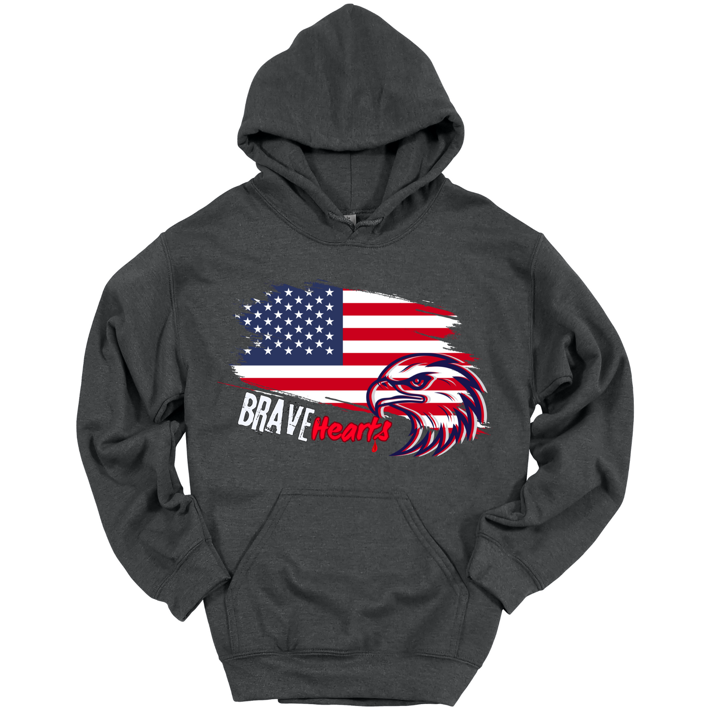 Brave Hearts – Patriot Hawk Hoodie